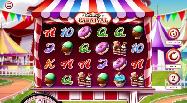 jugar slot candy carnival