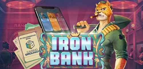 logo Iron Bank de Relax Gaming