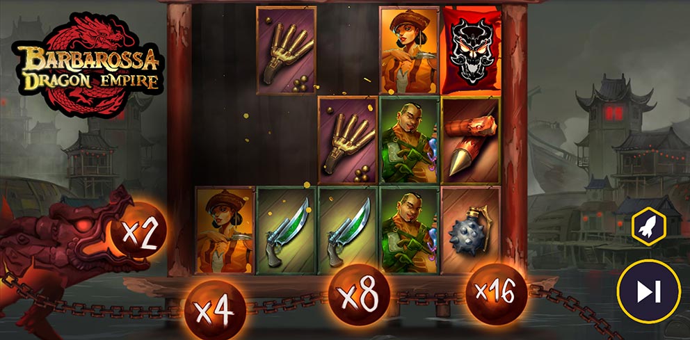 Barbarossa Dragon Empire Peter and Sons with random wilds