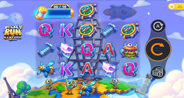 Jugar gratis RocketRun The M.A.N.K Aliens Protocol