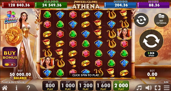 jugar gratis Power & Glory Athena