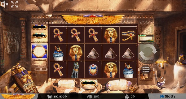 jugar gratis Treasures of Egypt