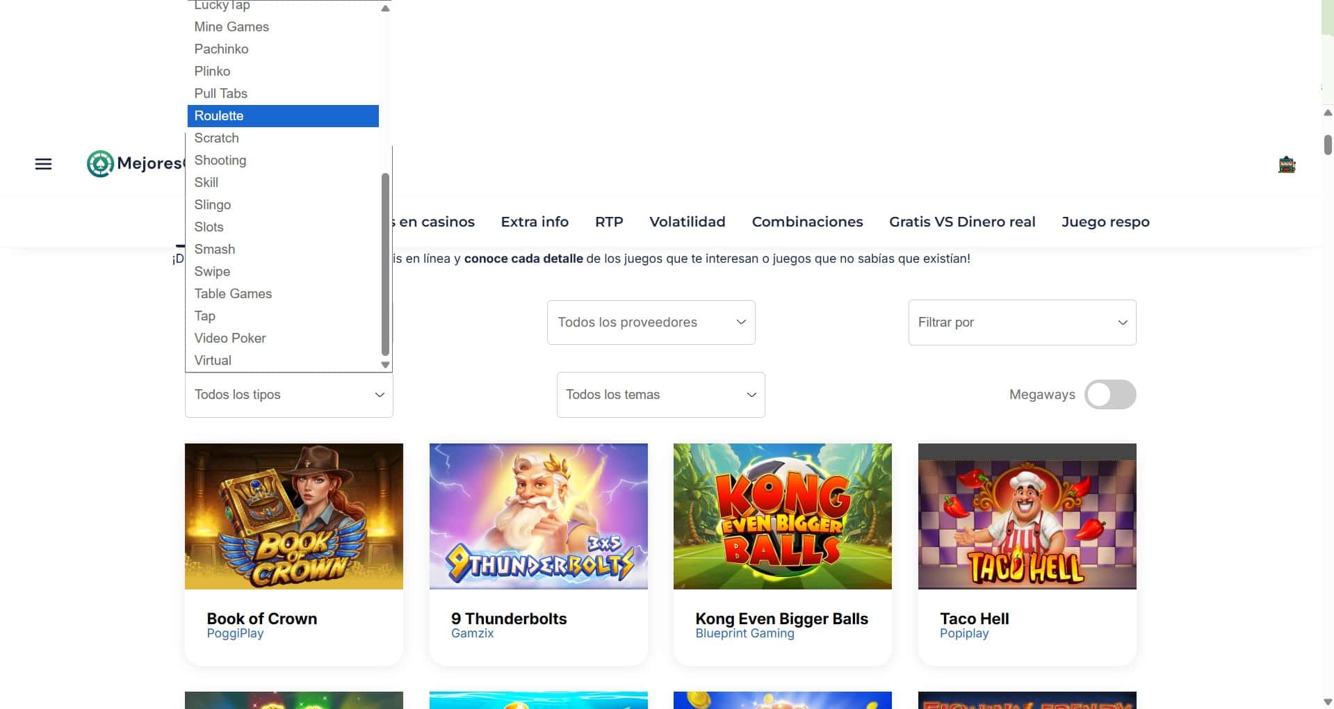 Paso 1.- Cómo jugar a simulador ruleta gratis en mejorescasinos.es