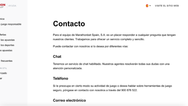 Conclusión sobre Marathonbet Casino