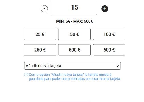 Como hacer un deposito en Goldenpark Casino