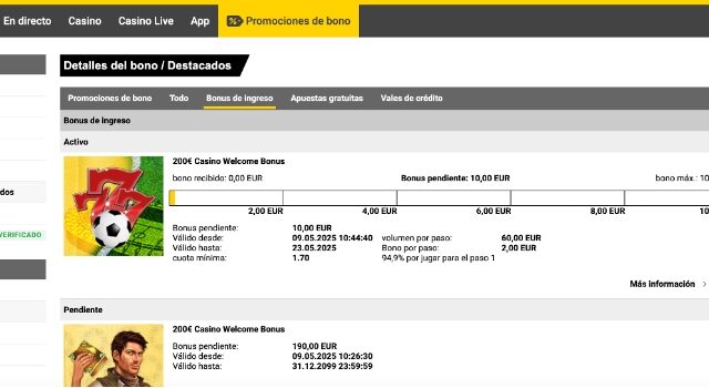 Como hacer un depósito en Interwetten