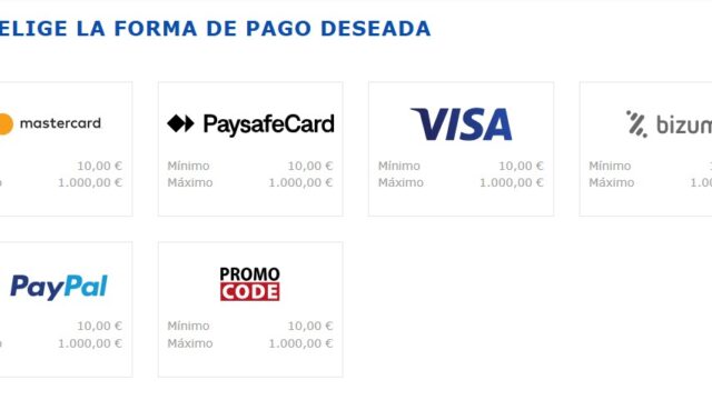 Como hacer un depósito en Lowen Play Casino