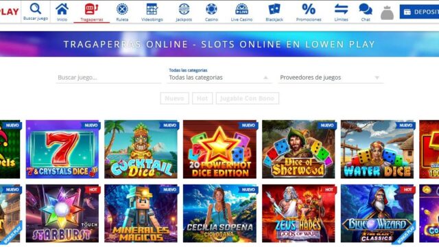 Experiencia de Juego en Lowen Play Casino