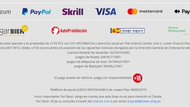 Primera Impresión de Lowen Play Casino