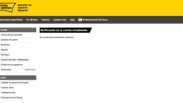 Como hacer el registro en Interwetten