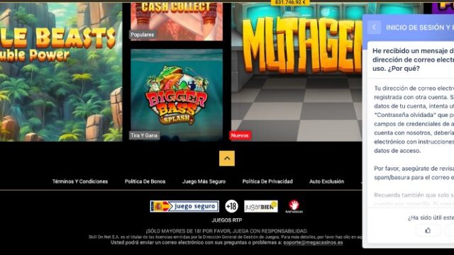 Conclusión sobre Mega Casino