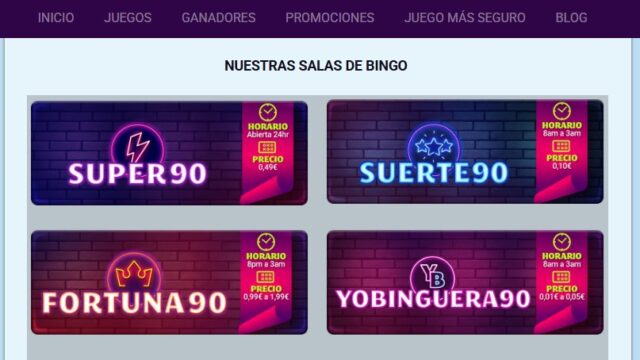 Experiencia de Juego en YoBingo