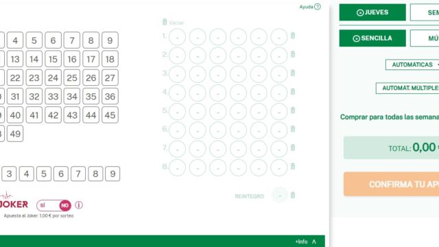 Experiencia de juego en loterias y apuestas del estado
