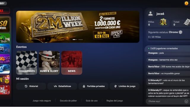 Juegos de poker disponibles en Winamax