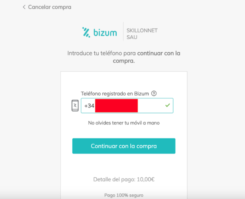 Paso 4 – Aprueba la transacción desde tu móvil