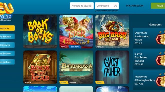 Primeras impresiones sobre EUcasino