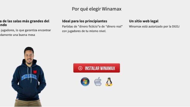 Primeras impresiones sobre Winamax
