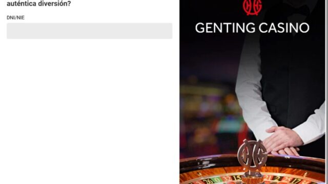 como abrir una cuenta en Genting Casino
