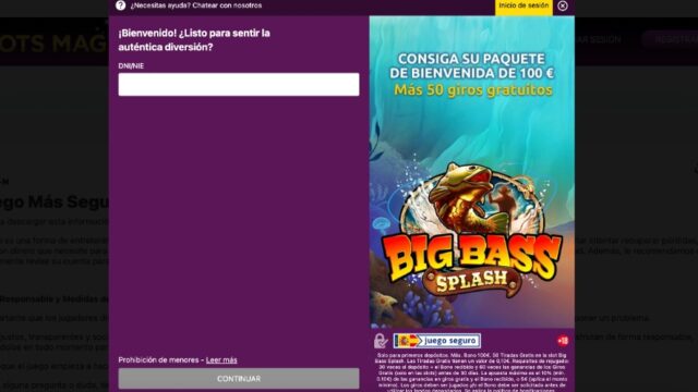 Como crear una cuenta en Slots Magic