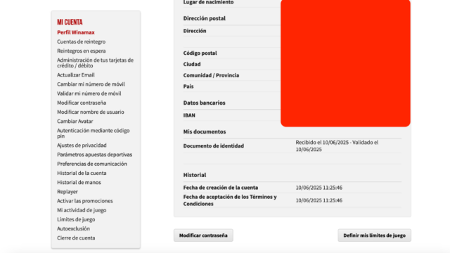 Como registrarme en Winamax