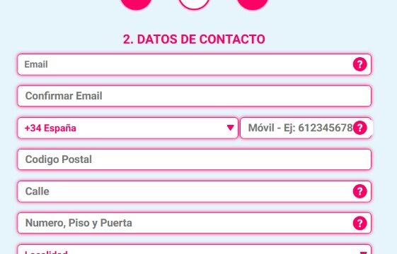 Proceso de registro en YoBingo