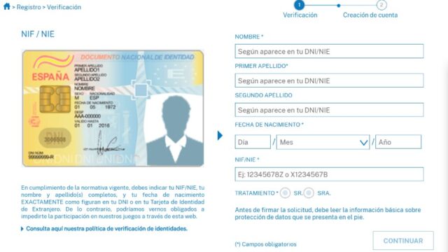 Como hacer el Registro y verificacion en loterias y apuestas del estado