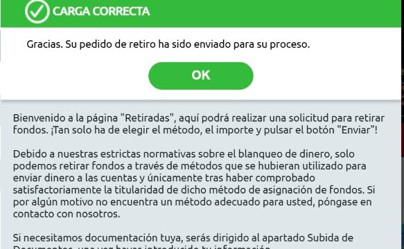 como hacer un Retiro en Genting Casino