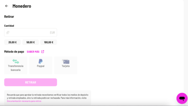 como hacer un retiro en yaass casino