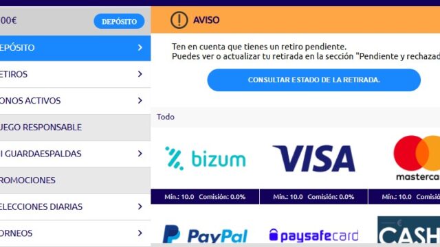 opinión de Spingenie casino y revisión final