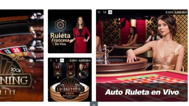 juegos de casino en vivo en Genting casino