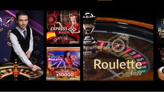 Juegos de casino en vivo de Mega Casino