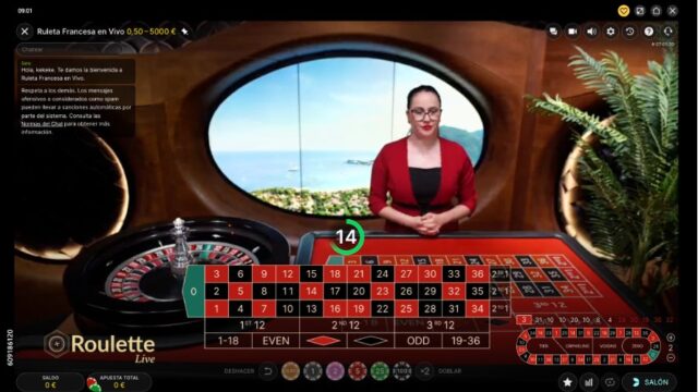 Juegos de casino en vivo de Mega Casino