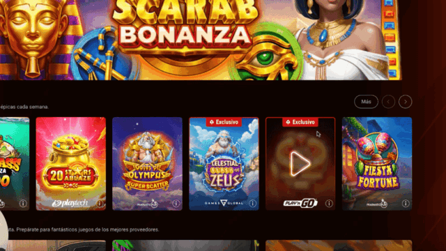Tragaperras destacadas en el casino online de PokerStars