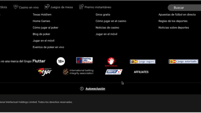Métodos de pago y sellos de seguridad en PokerStars España