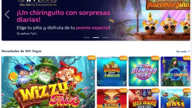 Cuadrícula de tragaperras de William Hill con sorpresas diarias y premios