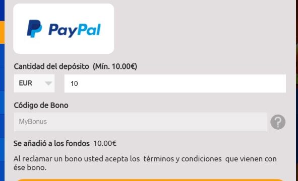 hacer un Depósito en Ahti Games casino