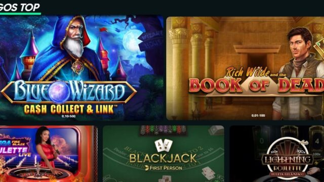 Cuadrícula de tragaperras disponibles en SpeedyBet Casino