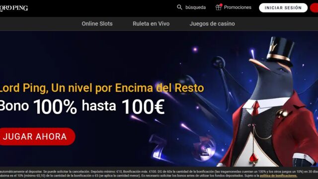 Primeras impresiones de Lordping casino