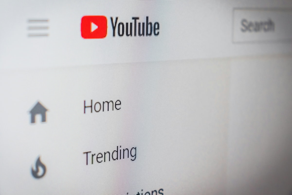 Pagina principal YouTube