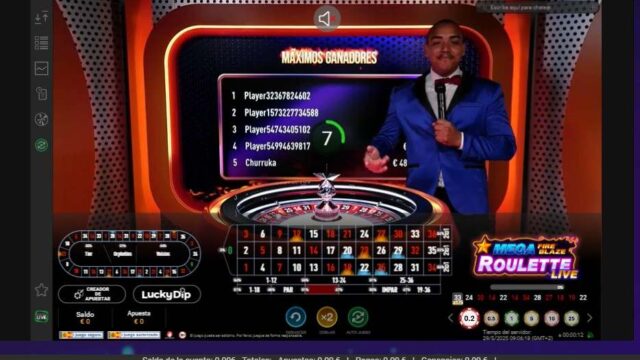 juegos de casino en vivo en LordPing casino