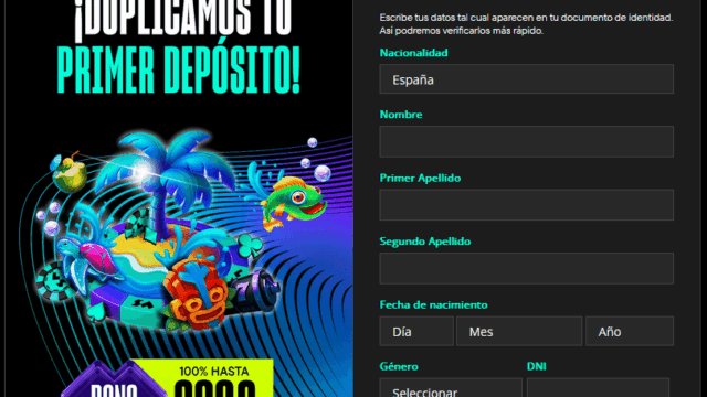 Bono de bienvenida VERSUS casino 100% hasta 200 euros con código CASINOBIENVENIDA