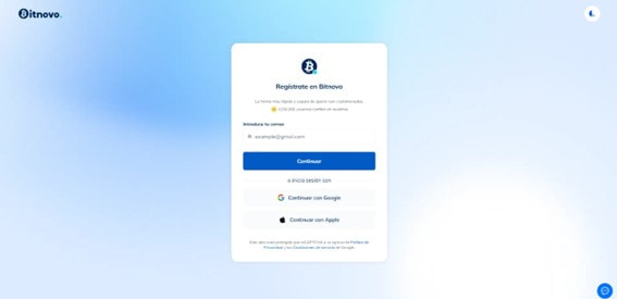 Paso 1. Crear una cuenta en Bitnovo Pay y configurar mi wallet en Bitnovo