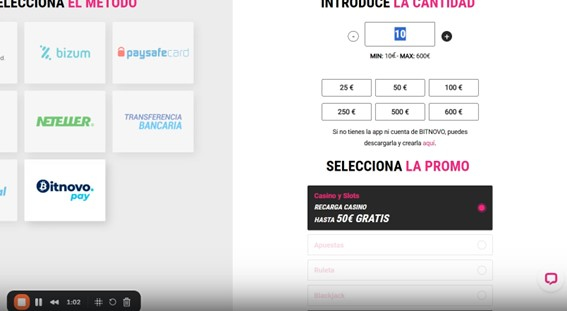 Paso 3. Indica el importe