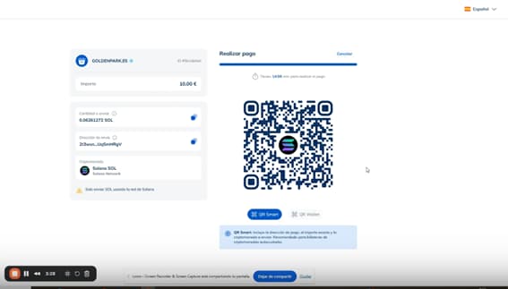 Paso 6. Confirmar con Bitnovo Pay