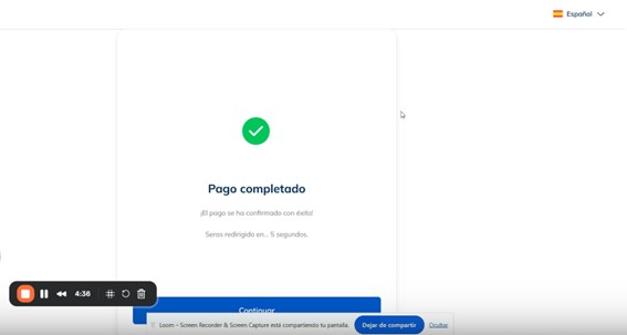 Paso 6. Confirmar y recibir el saldo en euros