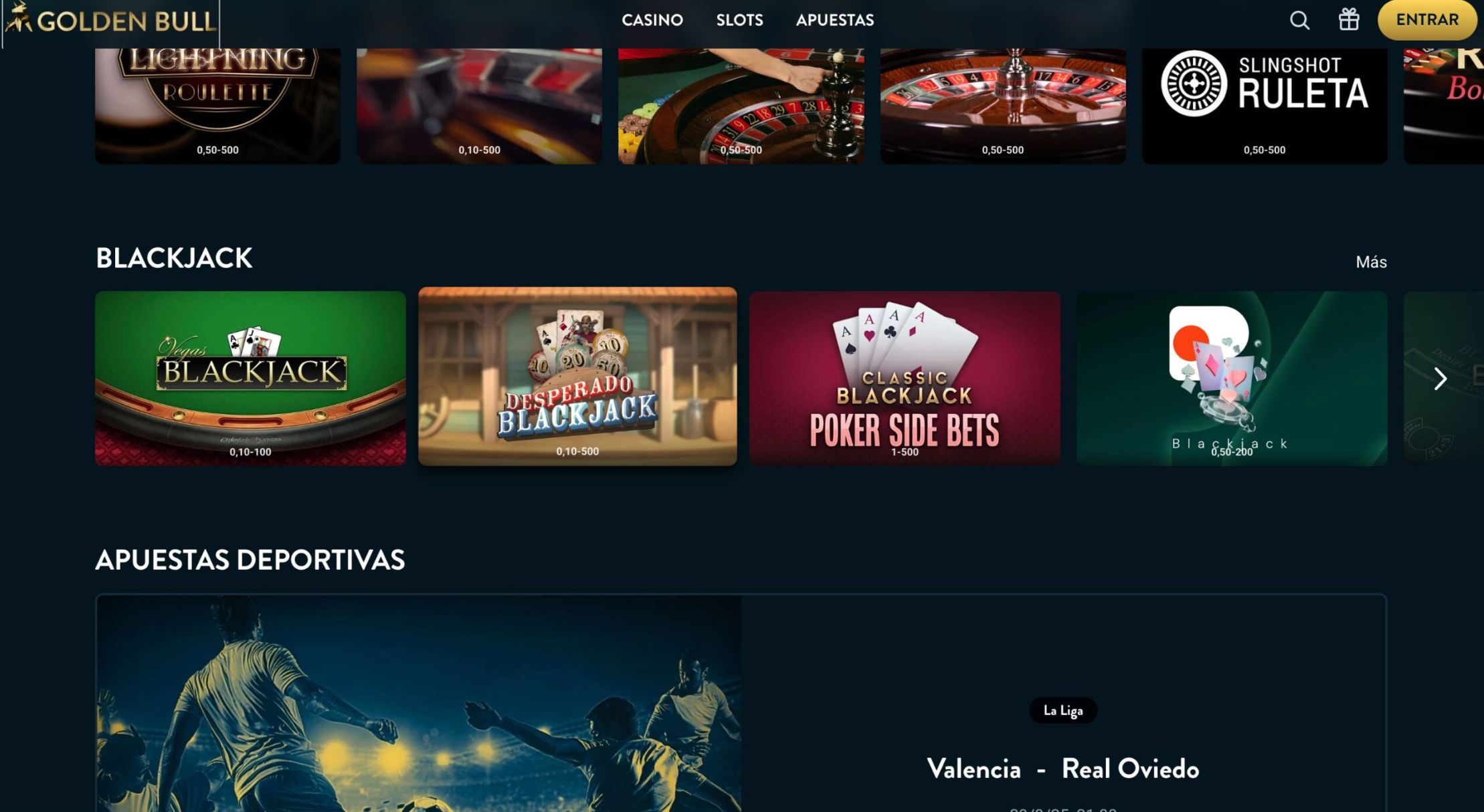 Golden Bull Blackjack