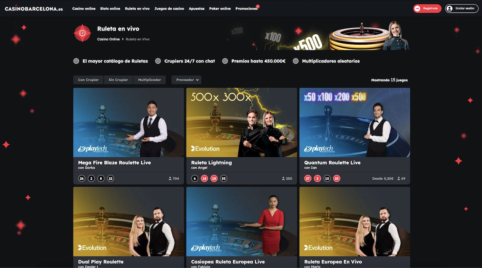 Ruleta En Vivo Na Casino Barcelona