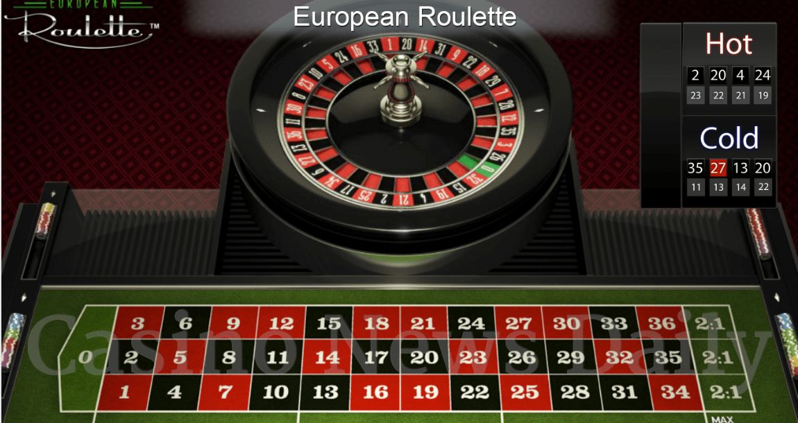 Juega a la ruleta Europea online