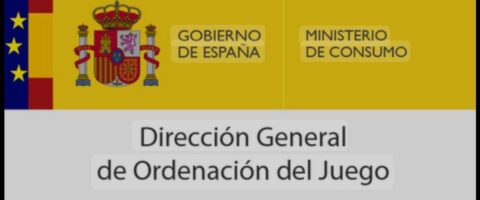 Logo oficial de la Dirección General de Ordenación del Juego del ministerio de consumo del Gobierno de España