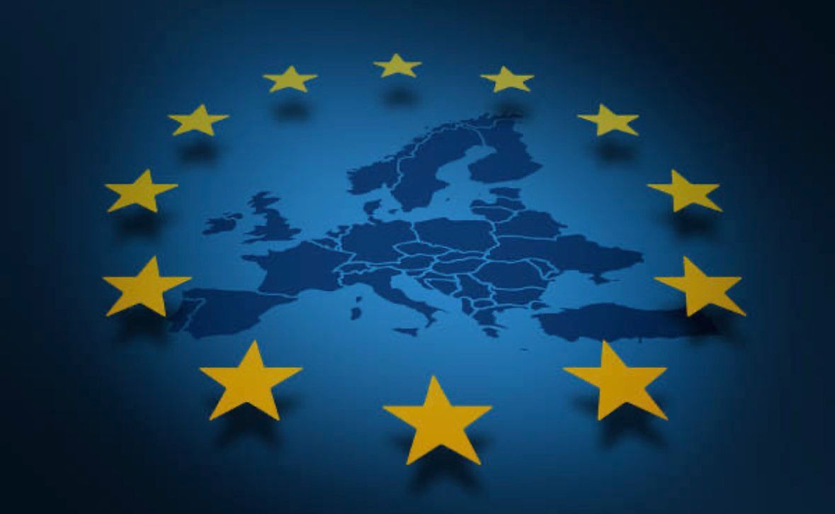 Imagen oficial de la bandera de la UE